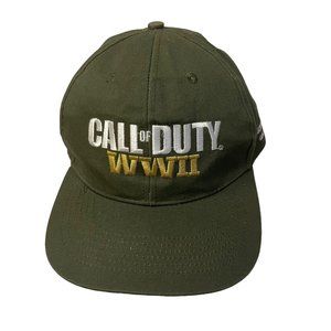 CALL OF DUTY WWII Sledgehammer Games Promotional Adjustable Baseball Cap Hat‎